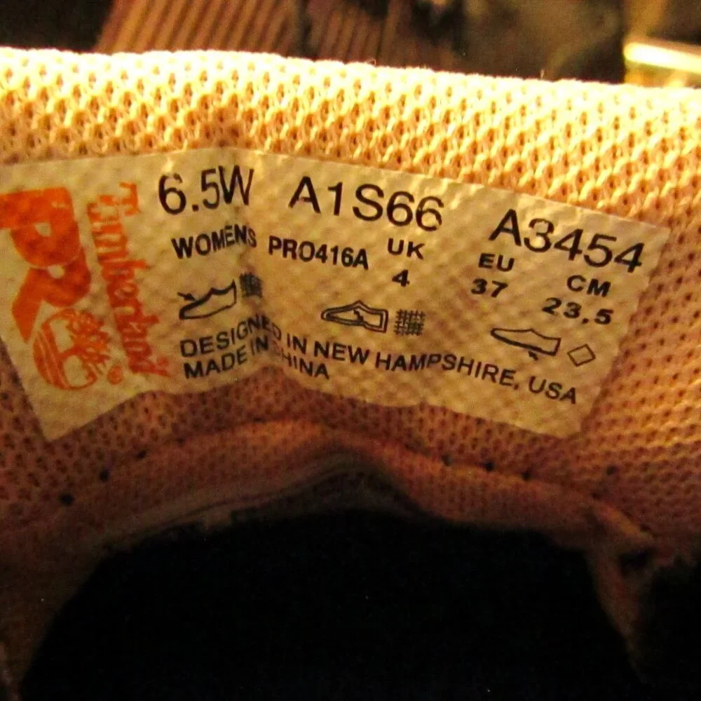 Women's | Timberland Pro  | Work Shoe | Anti-Fatigue | 6.5 W | Pink - Picture 4 of 7